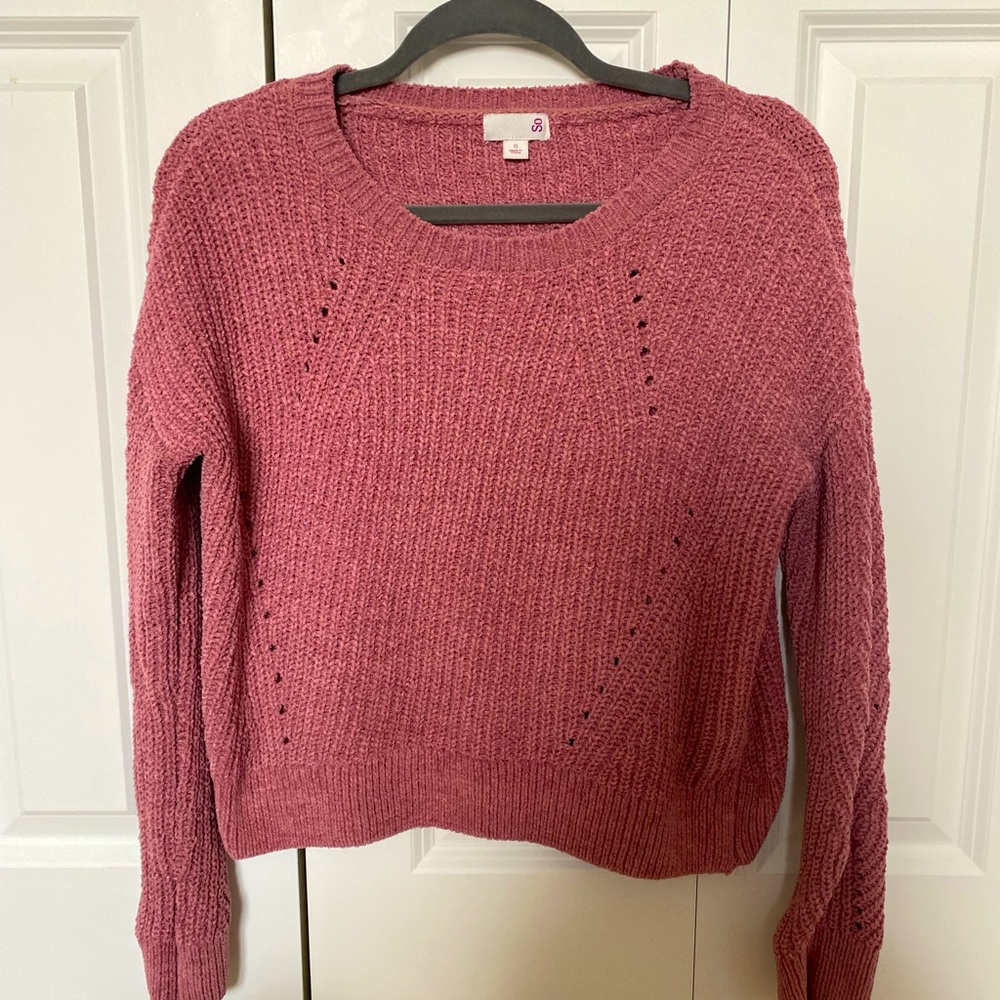 Girls So pink sweater
